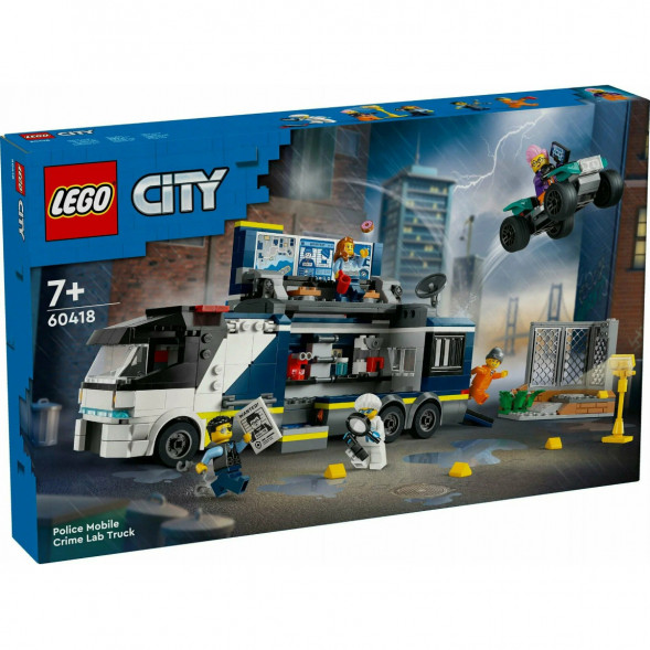 Конструктор LEGO City 60418 Полицейский грузовик криминалистической лаборатории в Тамбове
