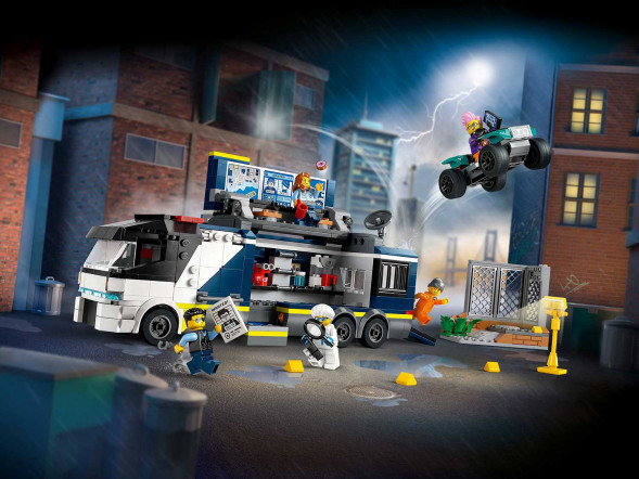 Конструктор LEGO City 60418 Полицейский грузовик криминалистической лаборатории в Тамбове