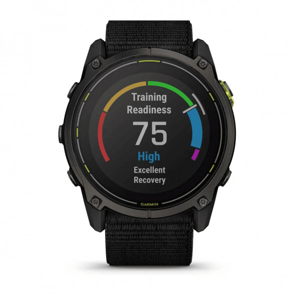 Умные часы Garmin Enduro 3 51mm Black с нейлоновым ремешком UltraFit 010-02751-01 в Тамбове