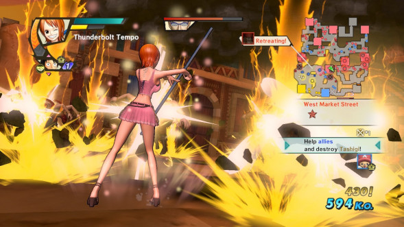 Игра One Piece Pirate Warriors 3 [PS4, английская версия] в Тамбове
