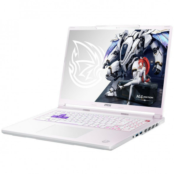 Ноутбук MSI Crosshair A16 HX MLG Edition E8WGXK-089XRUY (16&amp;quot;, IPS, AMD Ryzen 9 8940HX 2.4ГГц, 16 ядер, 16ГБ DDR5, 1ТБ SSD, NVIDIA GeForce RTX 5070 - 12 ГБ, без ОС), белый в Тамбове
