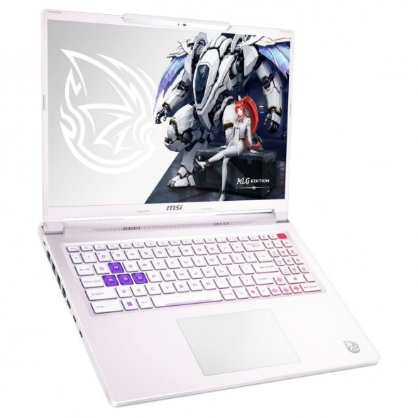 Ноутбук MSI Crosshair A16 HX MLG Edition E8WGXK-089XRUY (16&amp;quot;, IPS, AMD Ryzen 9 8940HX 2.4ГГц, 16 ядер, 16ГБ DDR5, 1ТБ SSD, NVIDIA GeForce RTX 5070 - 12 ГБ, без ОС), белый в Тамбове
