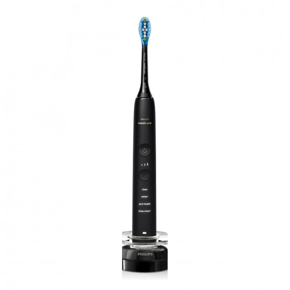 Набор из 2 электрических зубных щеток Philips Sonicare DiamondClean 9000 HX9914/54, чёрный в Тамбове