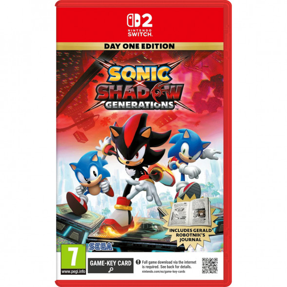 Игра Sonic x Shadow Generations. Day One Edition [Nintendo Switch 2, русские субтитры] в Тамбове