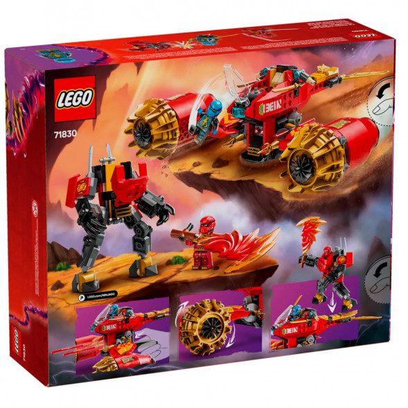 Конструктор LEGO Ninjago 71830 Боевой робот Кая «Всадник бури» в Тамбове