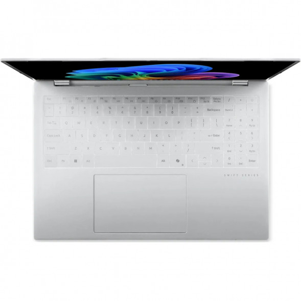 Ноутбук Acer Swift Air 16 SFA16-61M-R721 (16&amp;quot;, OLED, AMD Ryzen AI 7 350 2ГГц, 8 ядер, 16ГБ LPDDR5, 1ТБ SSD, AMD Radeon 860M, без ОС), серебристый в Тамбове