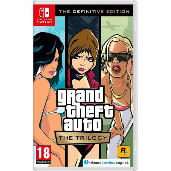 Grand Theft Auto: The Trilogy - The Definitive Edition [Nintendo Switch, русские субтитры] в Тамбове