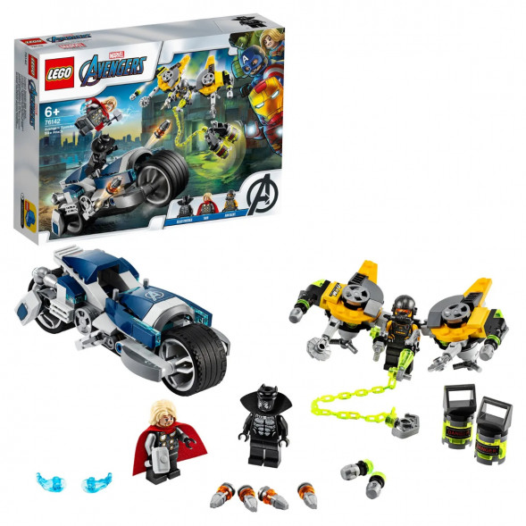 Конструктор LEGO Super Heroes 76142 Мстители Атака на спортбайке в Тамбове