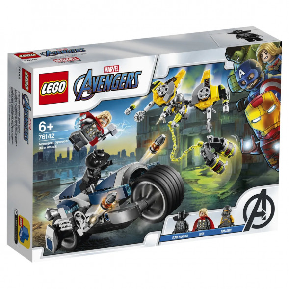 Конструктор LEGO Super Heroes 76142 Мстители Атака на спортбайке в Тамбове