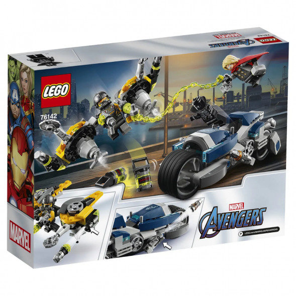 Конструктор LEGO Super Heroes 76142 Мстители Атака на спортбайке в Тамбове