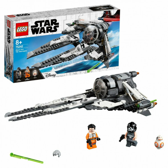 Конструктор LEGO Star Wars 75242 Перехватчик СИД Чёрного аса в Тамбове