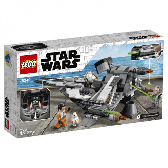 Конструктор LEGO Star Wars 75242 Перехватчик СИД Чёрного аса в Тамбове