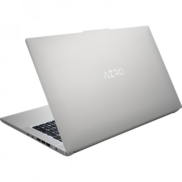 Ноутбук Gigabyte Aero 17 XE5 (XE5-73RU744HP) (17.3&amp;quot;, IPS, Intel Core i7 12700H 2.3ГГц, 14 ядер, 32ГБ DDR5, 1ТБ SSD, NVIDIA GeForce RTX 3070 Ti - 8 ГБ, Windows 11 Pro), серебристый в Тамбове