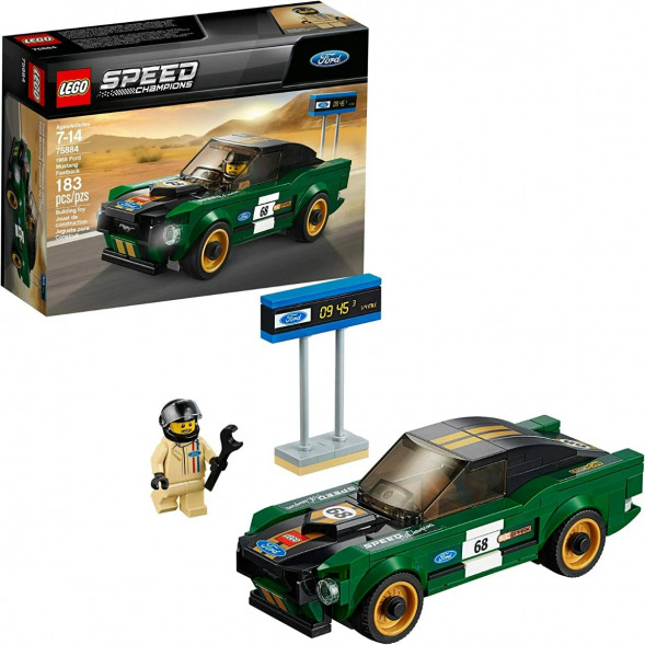 Конструктор LEGO Speed Champions 75884 1968 Ford Mustang Fastback в Тамбове