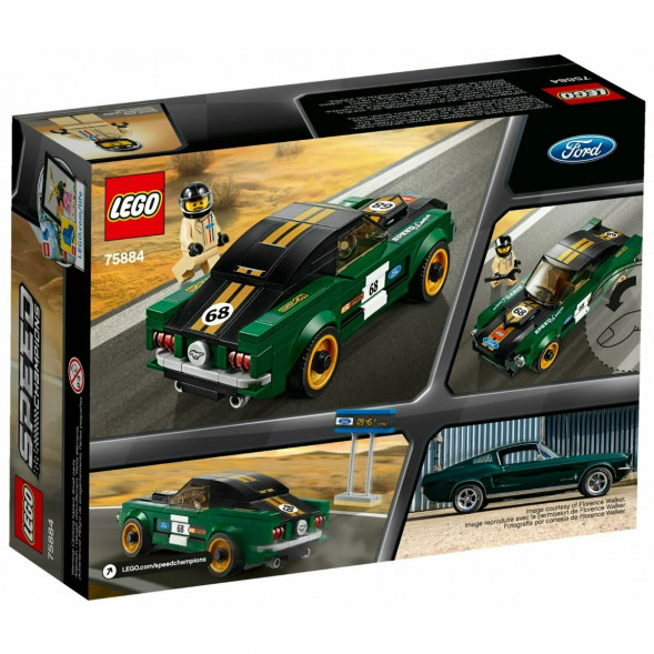 Конструктор LEGO Speed Champions 75884 1968 Ford Mustang Fastback в Тамбове