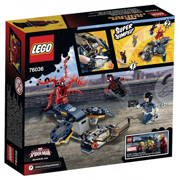 Конструктор LEGO Super Heroes 76036 Воздушная атака Карнажа в Тамбове