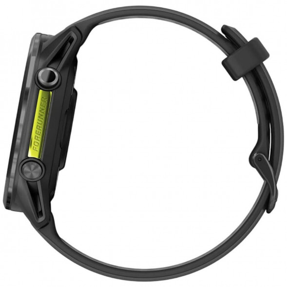 Умные часы Garmin Forerunner 970 Carbon Gray DLC Titanium ремешок Black/Translucent Whitestone 010-02969-10 в Тамбове