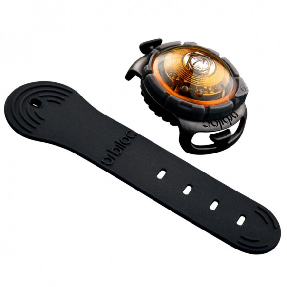 Фонарь для собак Orbiloc Dog Dual Signal Colours, желтый в Тамбове