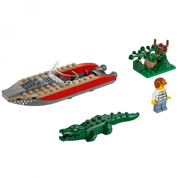 Конструктор LEGO City 60067 Погоня на полицейском вертолёте в Тамбове