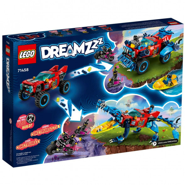 Конструктор LEGO DREAMZzz 71458 Автомобиль-крокодил в Тамбове