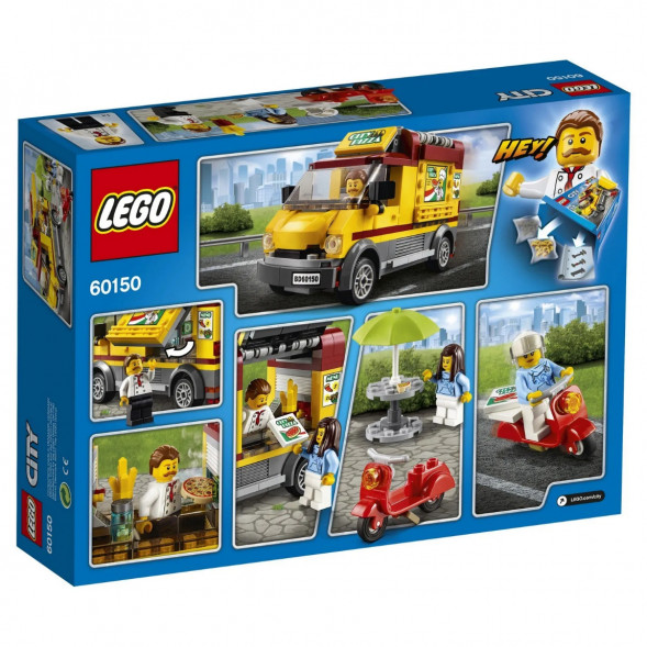 Конструктор LEGO City Great Vehicles 60150 Фургон-пиццерия в Тамбове