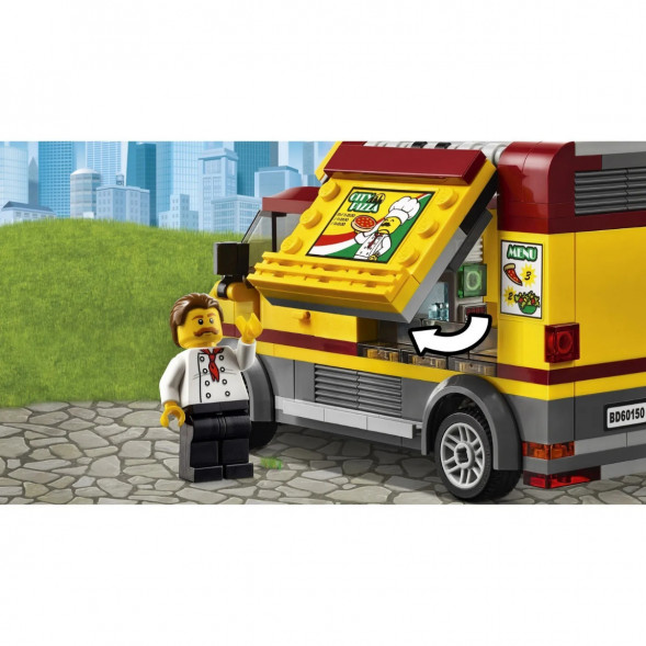 Конструктор LEGO City Great Vehicles 60150 Фургон-пиццерия в Тамбове