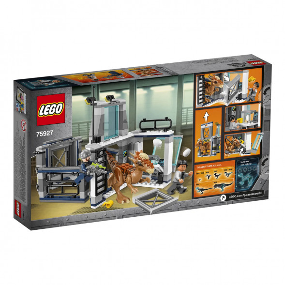 Конструктор LEGO Jurassic World 75927 Побег стигимолоха из лаборатории в Тамбове