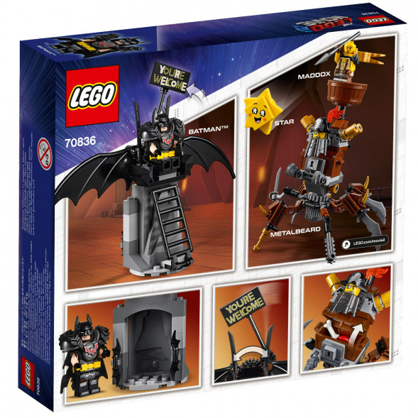 Конструктор LEGO Movie 70836 Боевой Бэтмен и Железная борода  в Тамбове