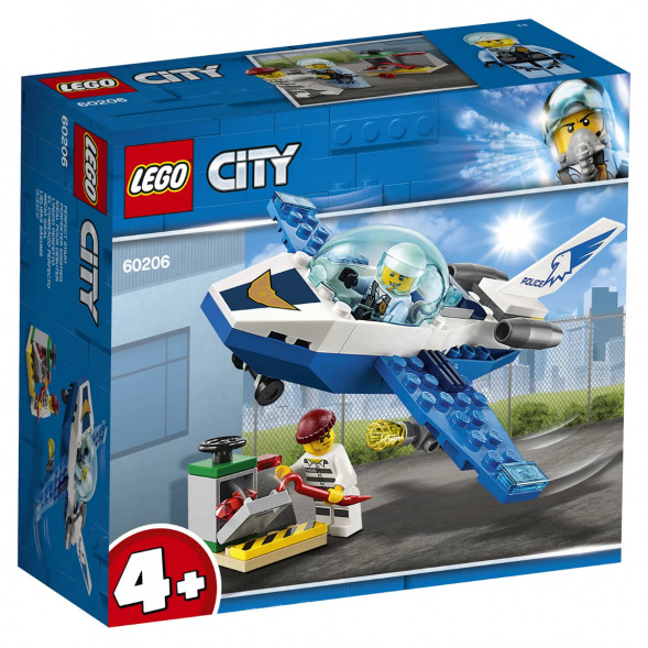 Конструктор LEGO City Police 60206 Воздушная полиция: патрульный самолет в Тамбове
