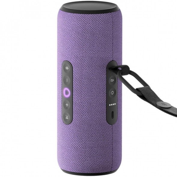 Умная портативная колонка Яндекс Станция Стрит с Алисой, фиолетовый в Тамбове