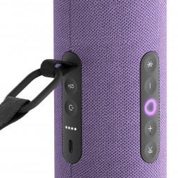 Умная портативная колонка Яндекс Станция Стрит с Алисой, фиолетовый
