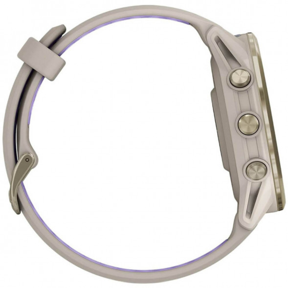 Умные часы Garmin Forerunner 970 Soft Gold Titanium/French Gray Translucent Indigo Band 010-02969-12 в Тамбове