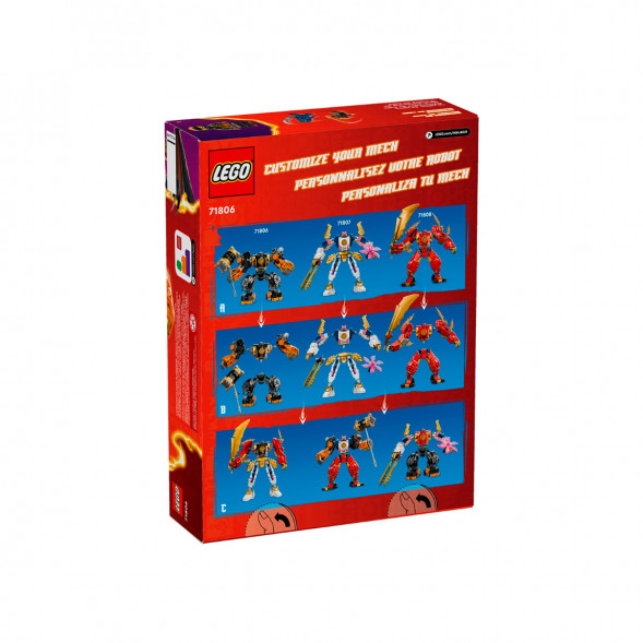 Конструктор LEGO Ninjago 71806 Элементальный земной робот Коула в Тамбове