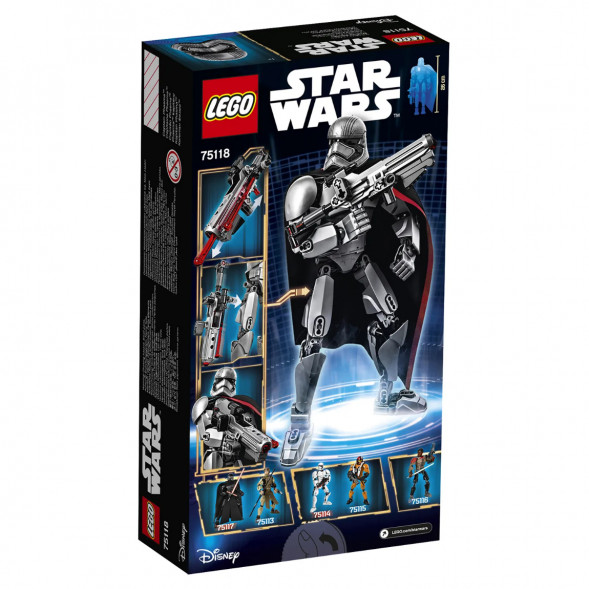 Конструктор LEGO Star Wars 75118 Капитан Фазма в Тамбове