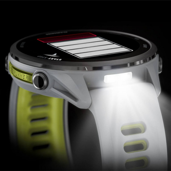 Умные часы Garmin Forerunner 970 Titanium Whitestone/Translucent Amp Yellow Band 010-02969-11 в Тамбове