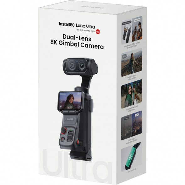 Экшн-камера Insta360 Luna Ultra Standard Combo, Cosmic Black в Тамбове