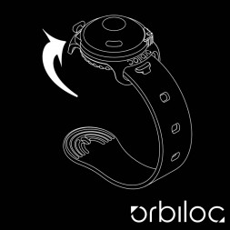 Фонарь для собак Orbiloc Dog Dual Fashion Colours, темный