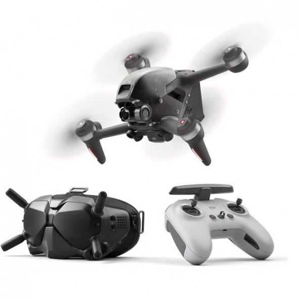 Квадрокоптер DJI FPV Combo (CN), grey в Тамбове