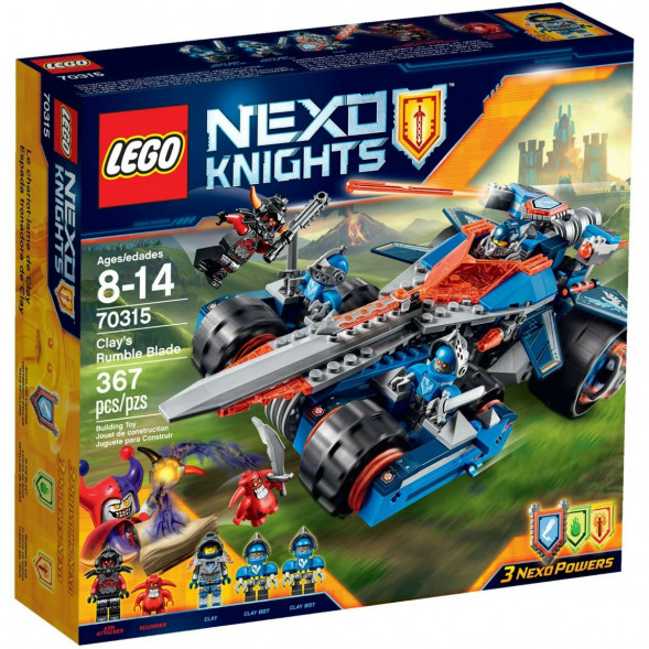 Конструктор LEGO Nexo Knights 70315 Устрашающий разрушитель Клэя в Тамбове