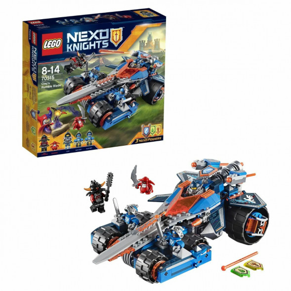 Конструктор LEGO Nexo Knights 70315 Устрашающий разрушитель Клэя в Тамбове