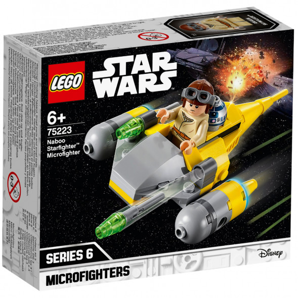 Конструктор LEGO Star Wars 75223 Микрофайтеры: Истребитель с планеты Набу в Тамбове