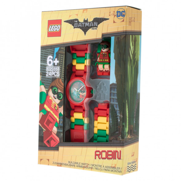 Часы LEGO Super Heroes 8020868 Batman Movie Робин с минифигуркой в Тамбове
