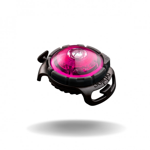 Фонарь для собак Orbiloc Dog Dual Fashion Colours, розовый в Тамбове