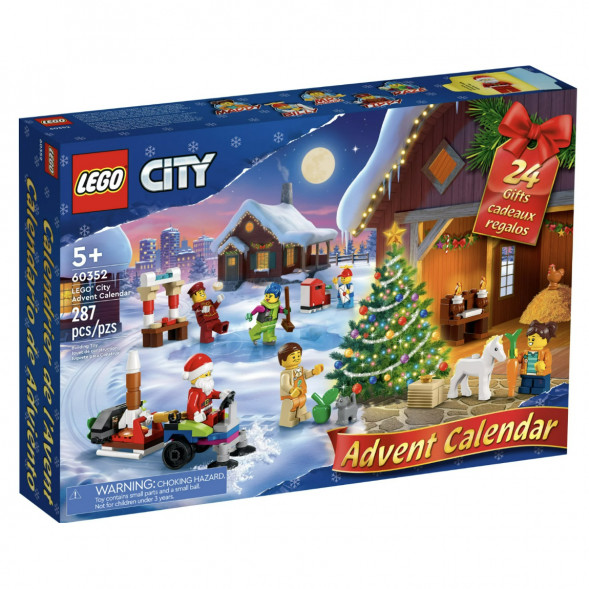 Конструктор LEGO City 60352 Рождественский новогодний календарь 2022 в Тамбове