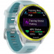 Умные часы Garmin Forerunner 570 47 мм Amp Yellow Aluminium/Translucent Whitestone/Turquoise 010-02971-01 в Тамбове