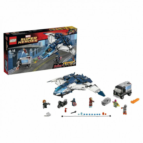 Конструктор LEGO Super Heroes 76032 Погоня на Квинджете Мстителей в Тамбове