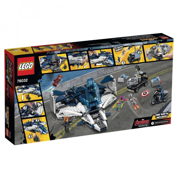 Конструктор LEGO Super Heroes 76032 Погоня на Квинджете Мстителей в Тамбове