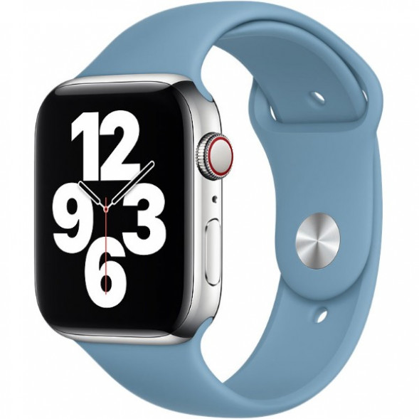 Ремешок для Apple Watch 44mm Northern Blue Sport Band (MYD32ZM/A), скандинавский синий в Тамбове