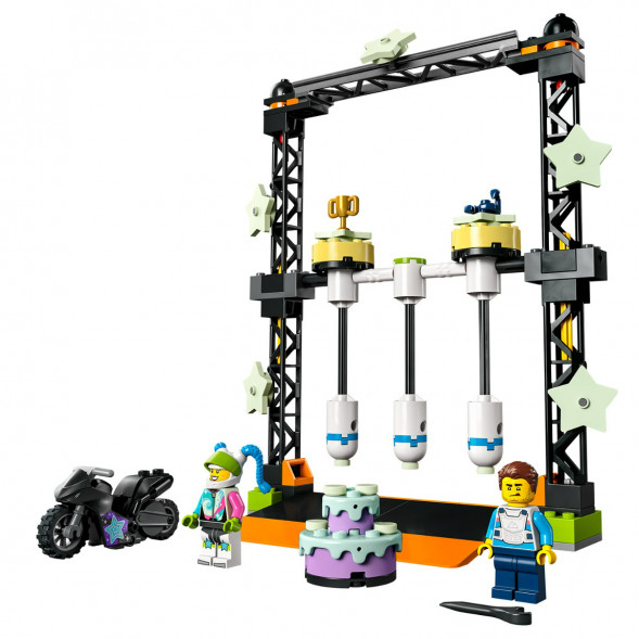 Конструктор LEGO City 60341 Трюковое испытание «Нокдаун» в Тамбове