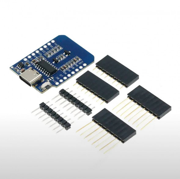 Микроконтроллер Wemos D1 mini ESP8266 с разъемом TYPE-C в Тамбове